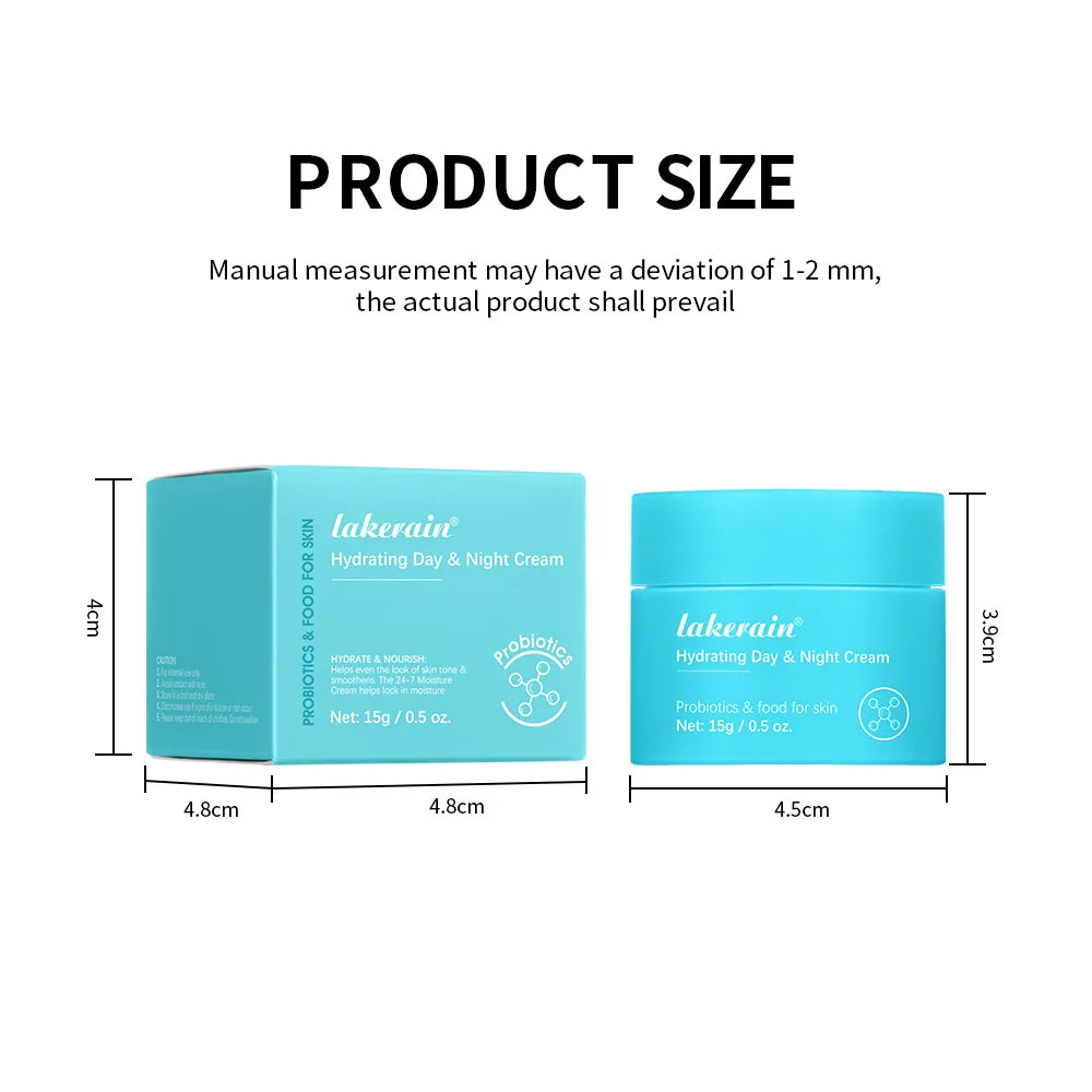 Probiotic Hydrating Day & Night Cream - Nourishing Moisturizer for Face, Maintain Skin Balance & Improve Skin Smoothness Vue