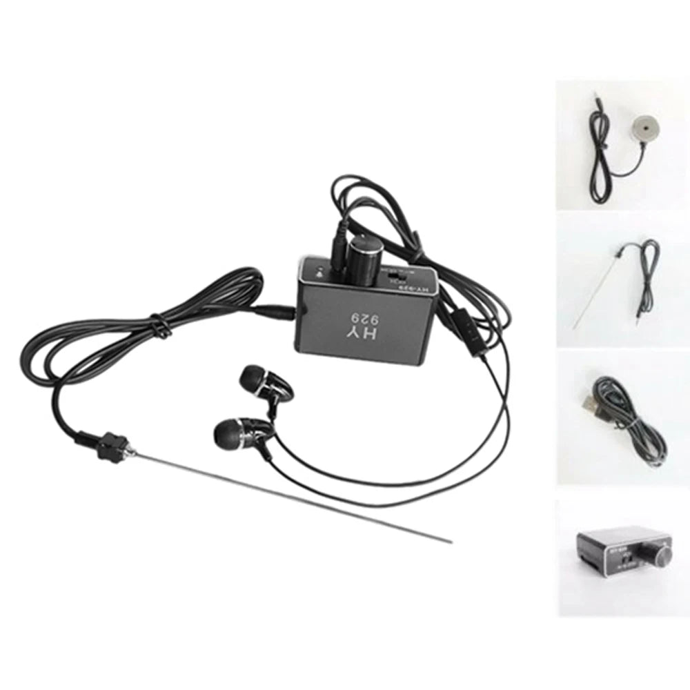 HY929 Strength Detecting Floor Heating Wall Water Pipes Outdoor Pipes Leak Detectors Wall Detecotor Water Leakage Oil Car Noise Vue
