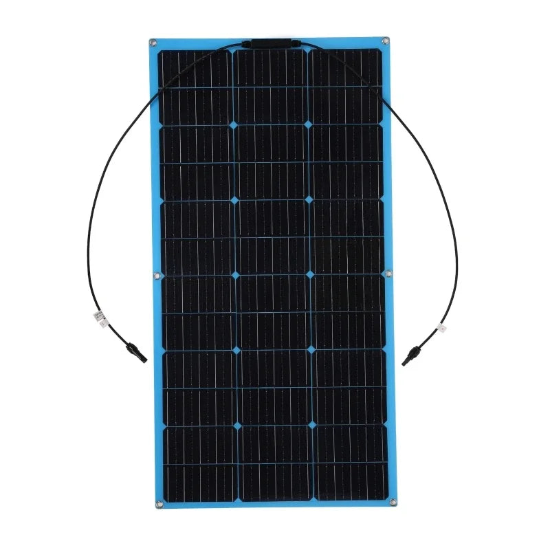 110W 220W Flexible Solar Panel 18V Charger – RV Car Marine Flexible Solar Panel Vue
