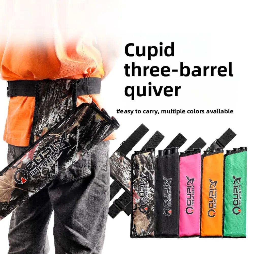 Bow and Arrow Accessories Three Quiver Bags Can Be Hung From The Waist, Quiver Arrows Are Stored for Outdoor Archery Vue
