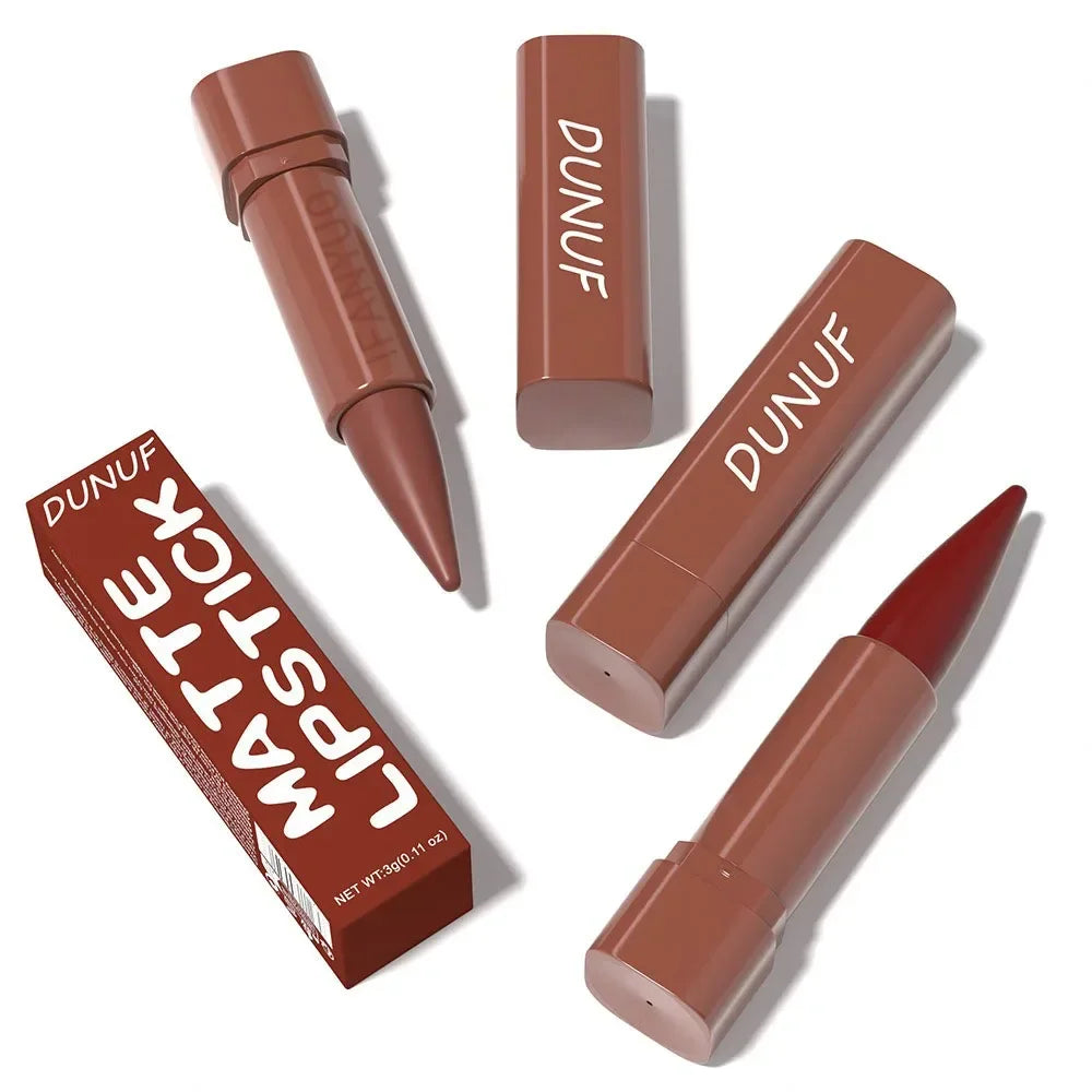 Tapered Gradient Lip Liner Matte Black Brown Velvet Lipstick Waterproof Non Sticky Contouring Tint Lipliner Crayon Lip Makeup Vue