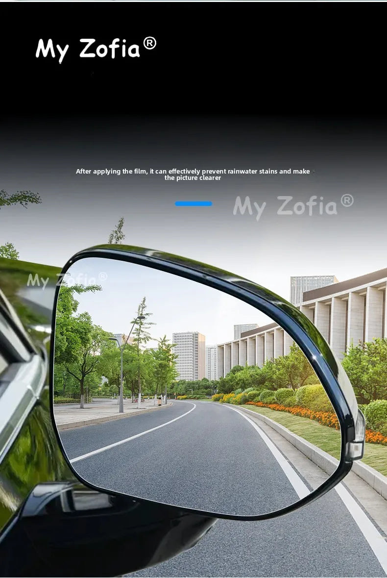 Car Rearview Mirror Rainproof Film Anti Fog Anti Glare Waterproof Clear Vision Accessories For Changan Qiyuan Nevo A06 2026 2027 Vue