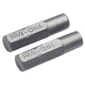 2pc Magnetic 1/4" to 4mm Hex Shank Bit Adapter – Alloy Steel Bit Adapter Set Vue China Mainland