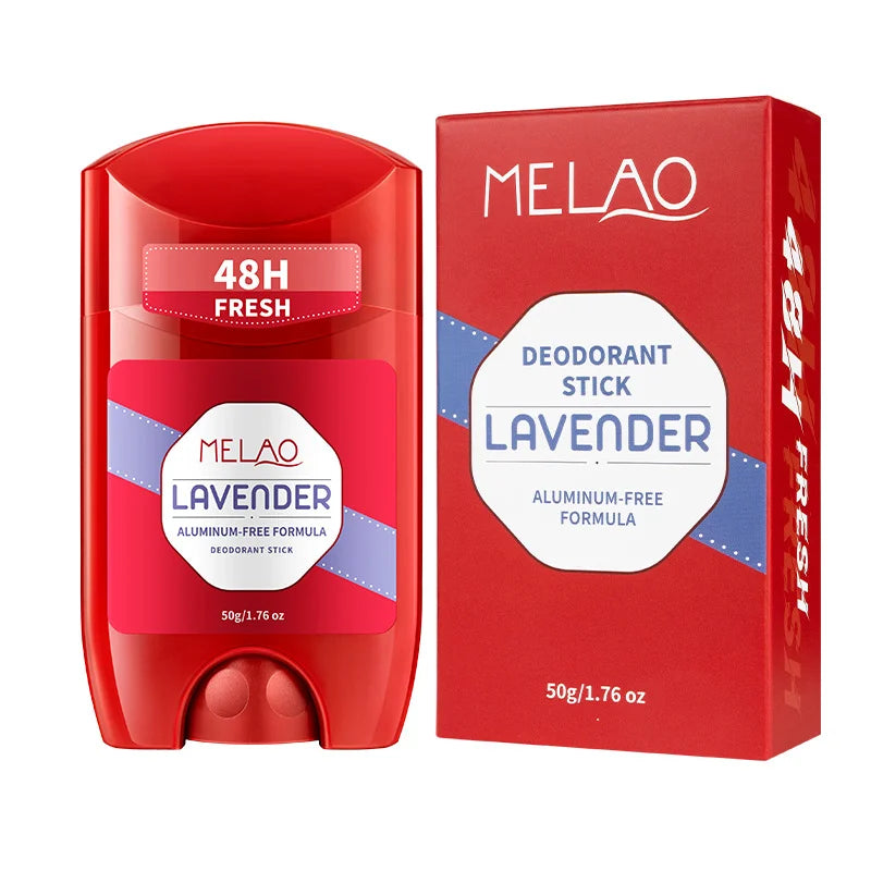 Lavender Deodorant Stick, Pure Aluminum-Free Deodorant Stick for Sports, 48H Long-Lasting Fresh Scent, Durable and Long-Lasting Vue Pure Sport