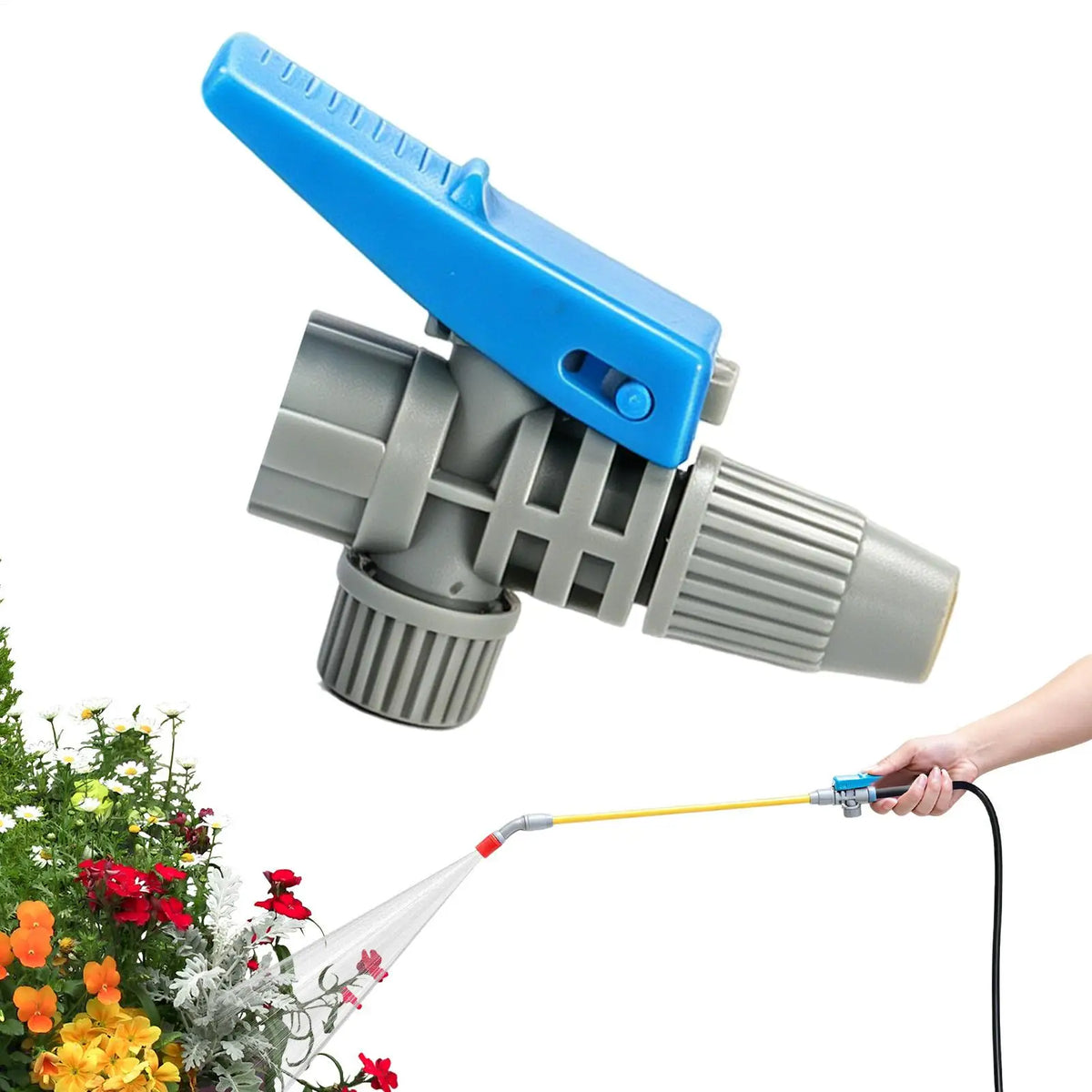 Quick Connect Trigger Sprayer Handle Precision Leakproof Pressure Sprayer for Home Gardening Lawn Patio Car Cleaning Spraying Vue