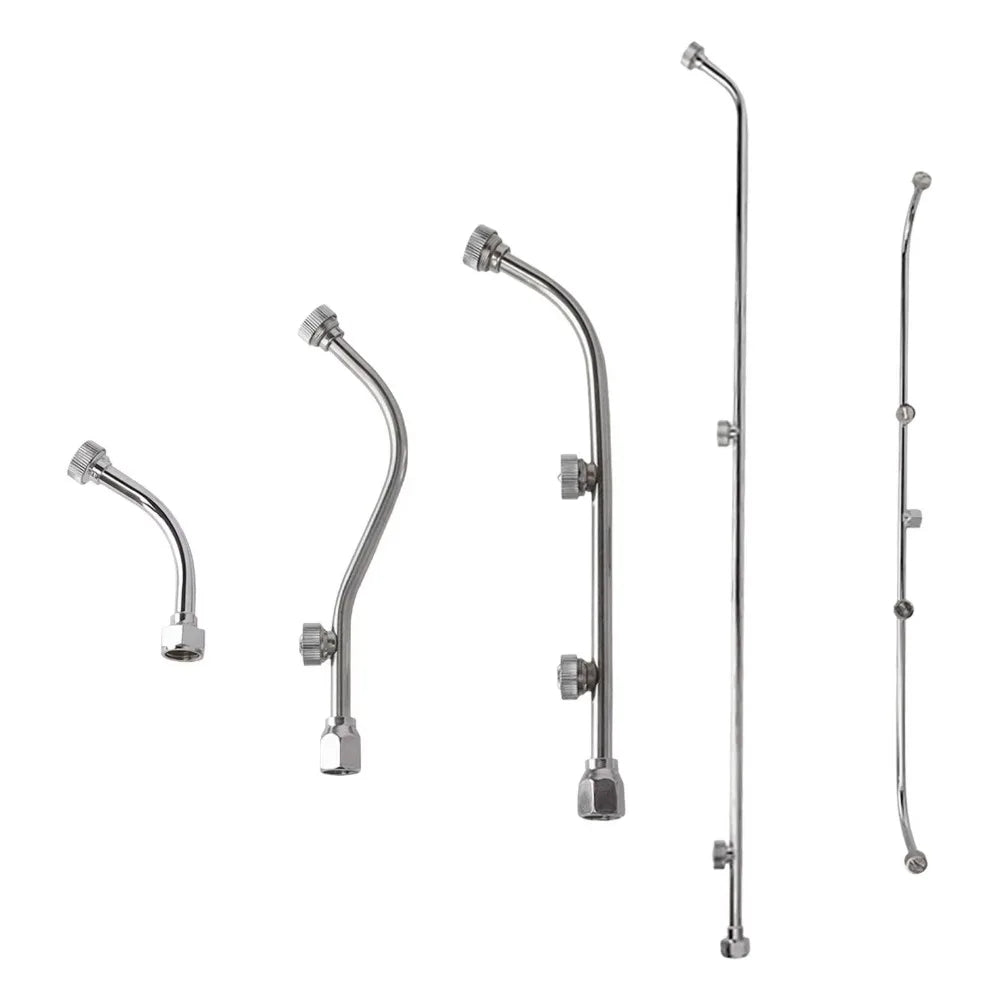 Stainless Steel Sprayer Wand Nozzle 1/2/3 Hole Water-saving High Pressure Sprayer Nozzle Large Flow Sprinkler Head Vue
