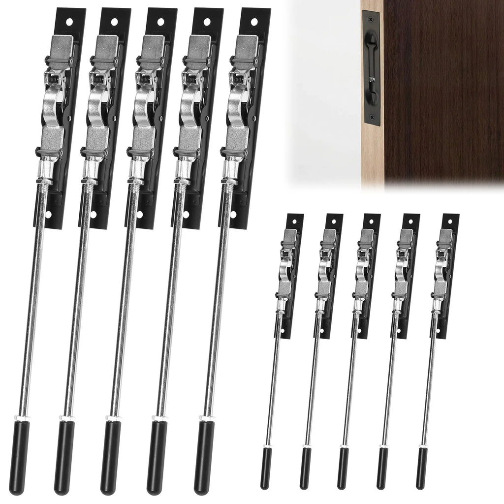 10-Pack Lever-Type Flush Bolt Door Locks 10 In | Stainless Steel Door Flush Bolt Lock Vue