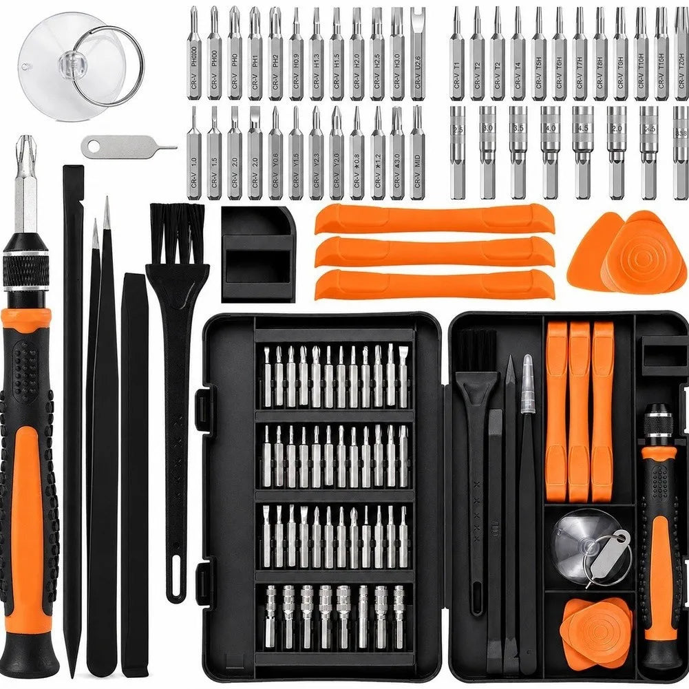 58-in-1 Magnetic Precision Screwdriver Set with Storage Box Precision Screwdriver Set Vue