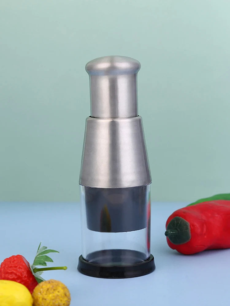 Manual Hand Chopper – Garlic, Ginger & Vegetable Mincer Garlic & Vegetable Chopper Vue