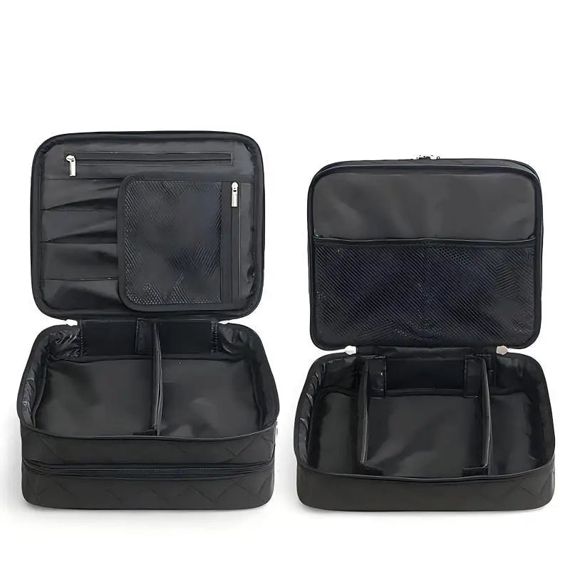 New arrival women's travel waterproof makeup bag Professional Beauty Tool Storage Box Portable Makeup Case Vue
