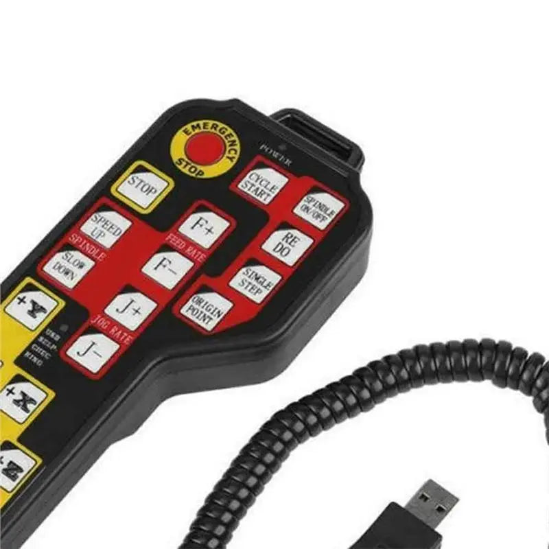 ABKW-Pendant Manual Remote Control For 4 Axis CNC USB Encoder For Mach3 ONLY Potential JOG Functionality Vue