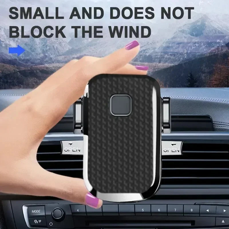 Universal Car Phone Holder Air Vent Clip Universal Mobile Phone GPS Stand Support In Car Mount Adjustable Auto Bracket Vue