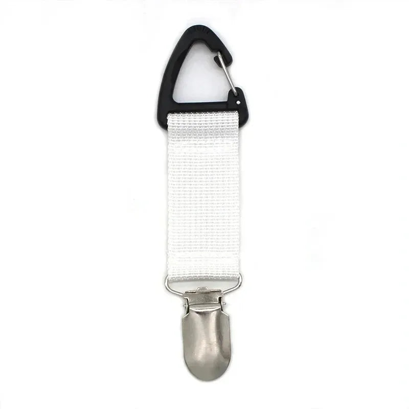 Travel Hat Clip Portable for Outings Multifunctional, Traceless Hat Anti-lost Gadget Backpack Cap Hook for Securing Baseball Cap Vue