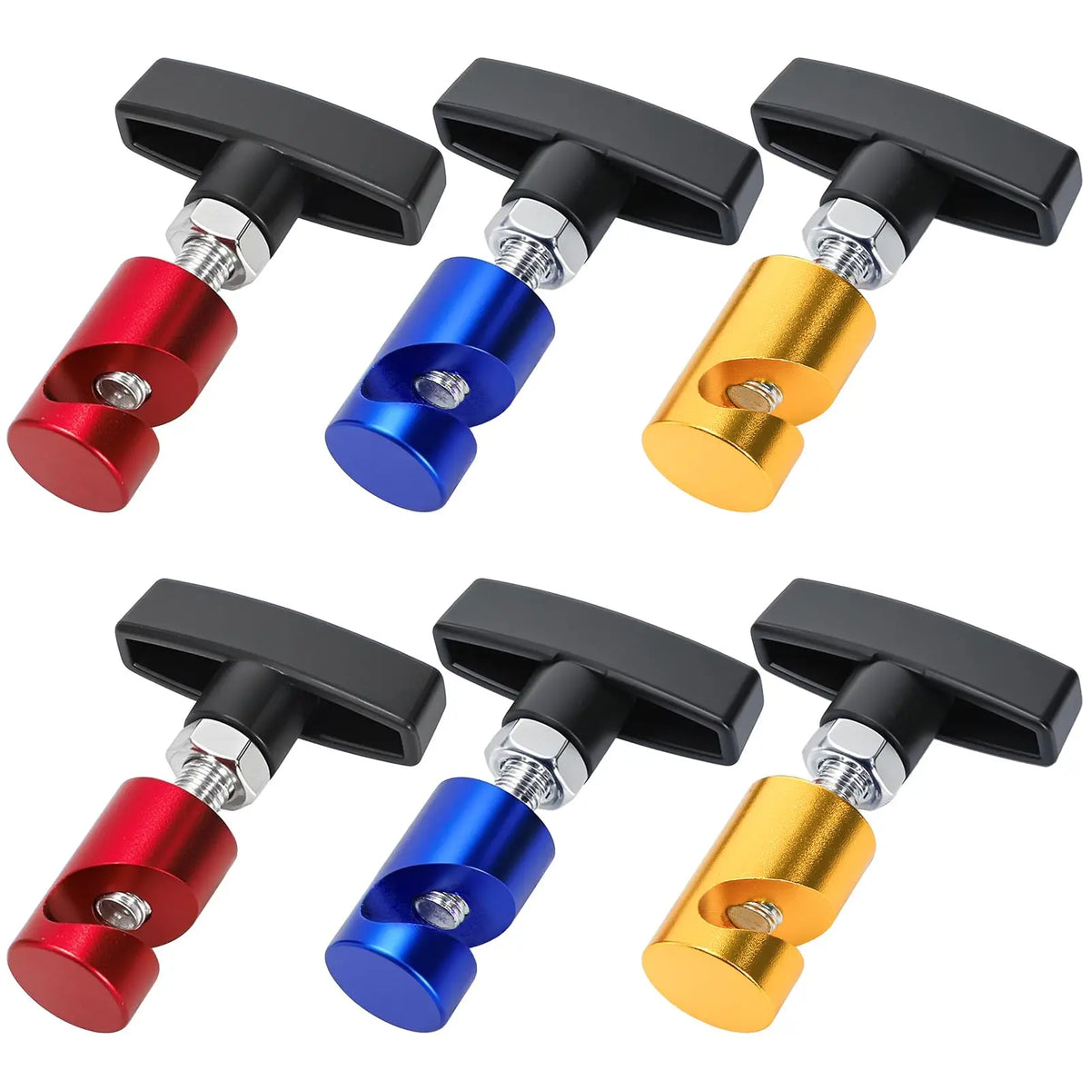 Metal Car Hood Strut Clamp, 11 mm Anti-Slip Lift Support Clamp, Universal Hood Holder for Car, Automotive Tools Engine Hood Prop Vue