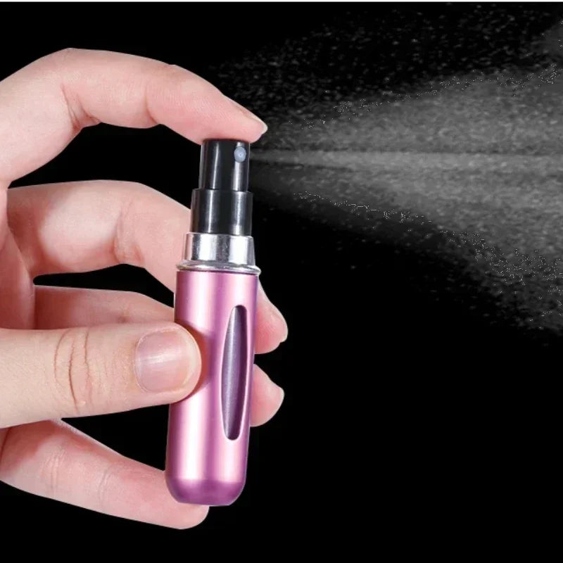 vvocci 3/5/10pcs Press Type Cosmetics Fragrance Spray 5ml ForDispenser Portable Bottle Bottom-fill Perfume Refillable Container Vue