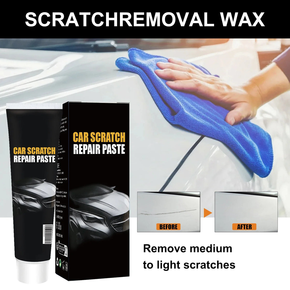Car Scratch Repair Wax Car Paint Polish Remover Scratch Remover Car Body Polishing Wax Paste For Car Paint Care ﻿ ﻿ Vue
