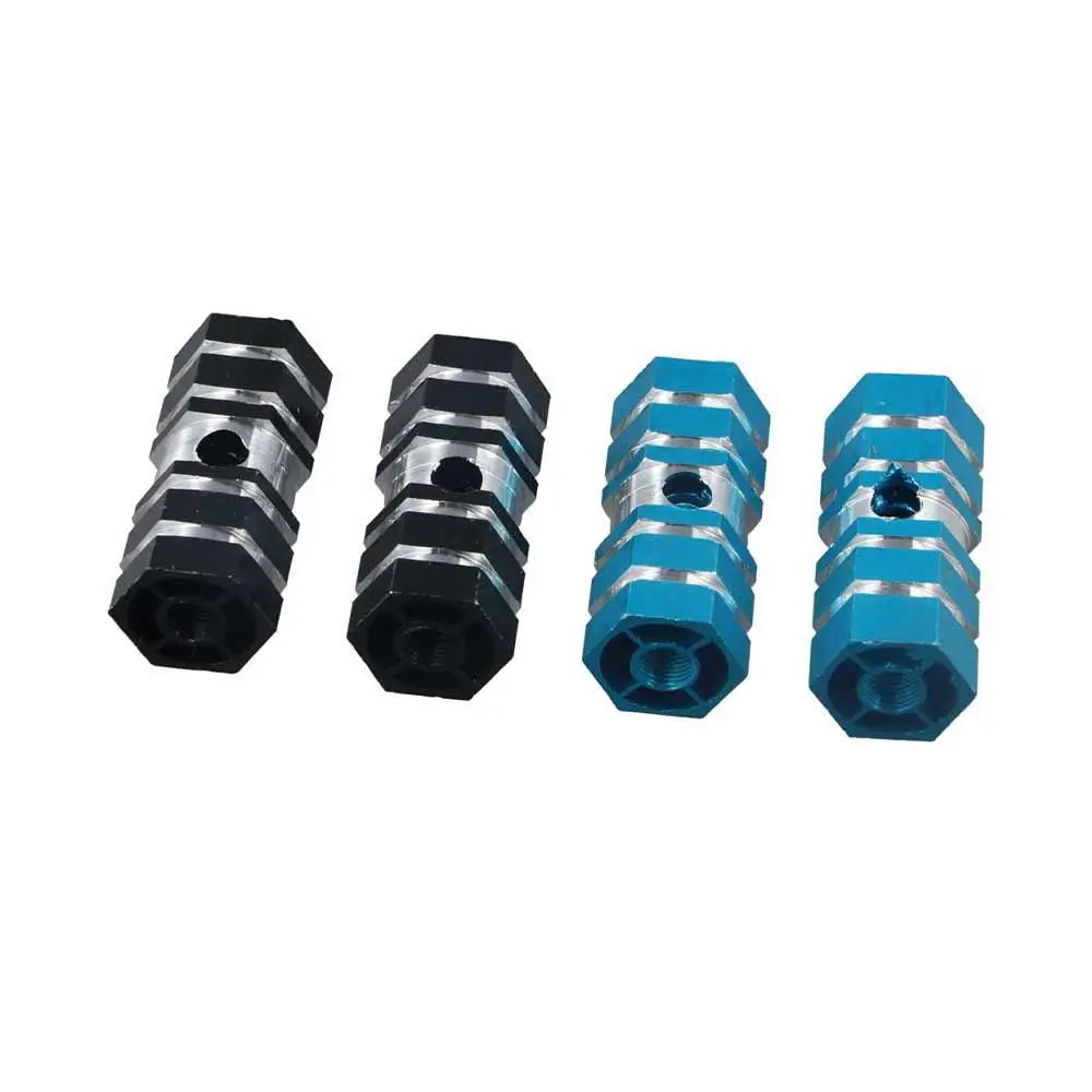 Sports Mountain Bike Grooves Aluminum Alloy Bicycle Front Rear Wheel BMX Hexagonal Bike Axle Pedal Stunt Pegs Vue