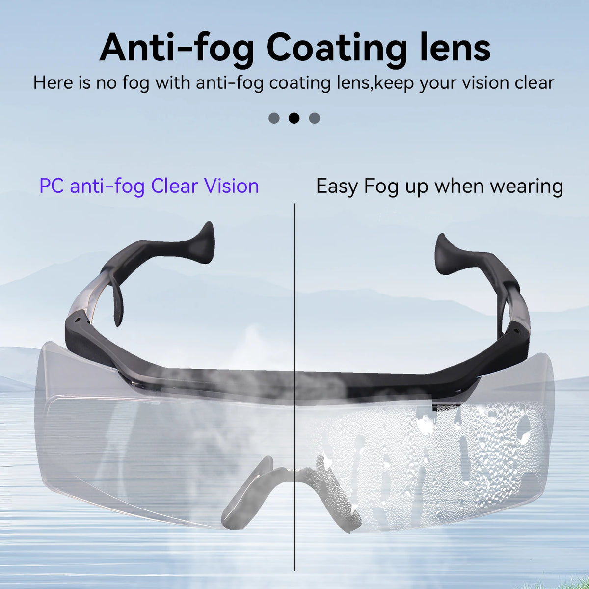 Laser Lenses CE EN207 Standard OD5+ 355/532nm Anti-Fog PC Shell for UV Laser PCB Engraving Precision Electronics Manufacturing Vue