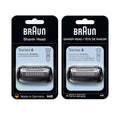Braun 64B Shaver Head S6 Electric Shaver Replacement Foil Cutter Head 3 Floating Shaving Blade For Braun Series 6 Pro62-S1200s Vue 2X Braun 64B