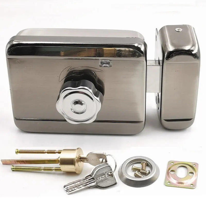 DC12V Electric lock gate lock Access Control system Electronic integrated Door Rim lock Vue