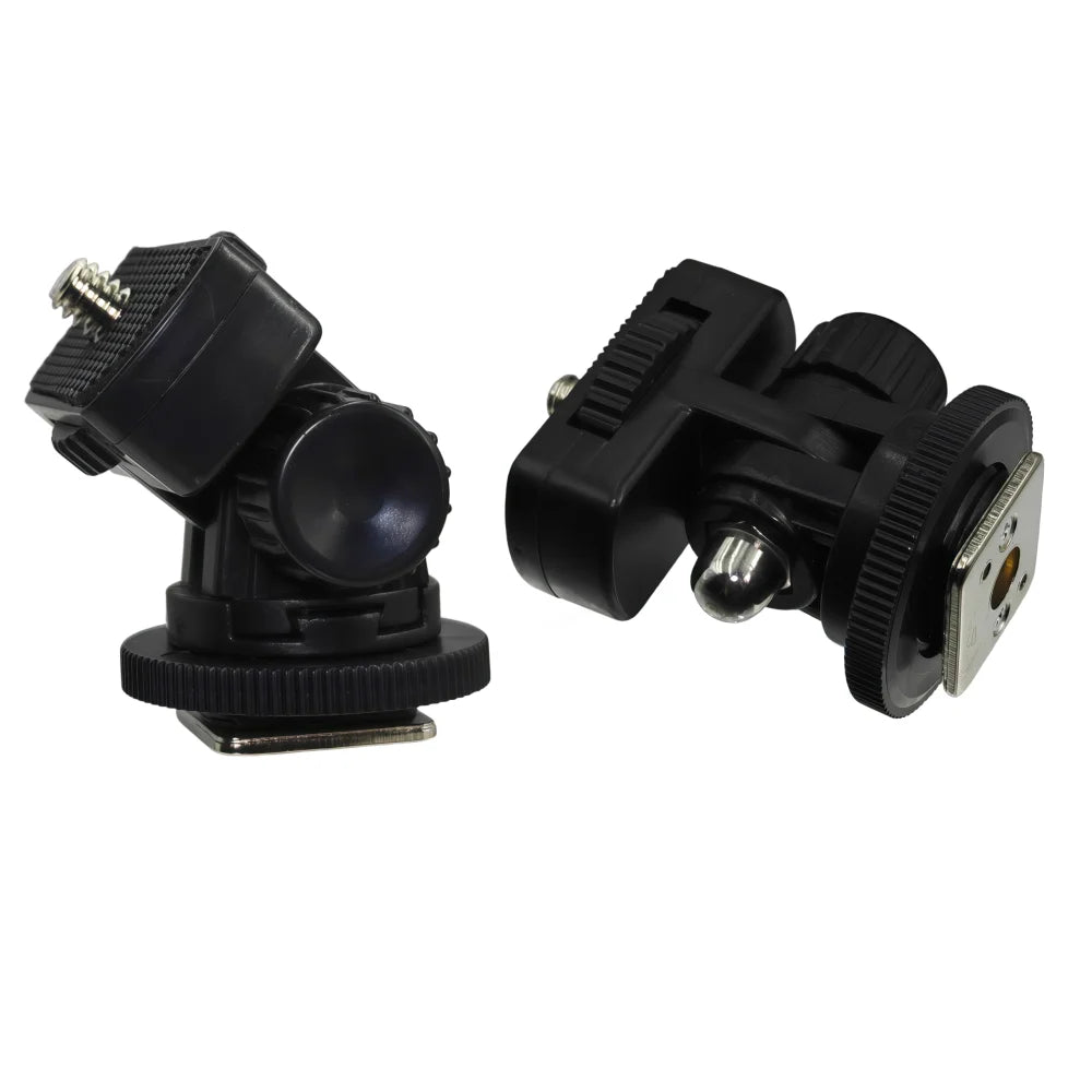 Hot Shoe Phone Mount Adapter for DSLR Camera Mobile Clip Holder Monitor Flexible Tripod Frame Vue