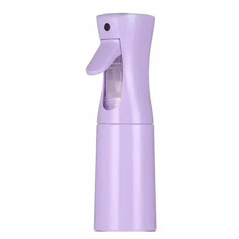 High Pressure Spray Bottles Refillable Bottle Continuou Mist Watering Can Automatic Barber Water Sprayer Plant Mist Spray Bottle Vue purple 200ml