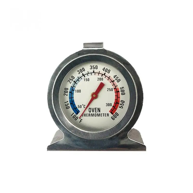 Stainless Steel Oven Thermograph 300°C Stand Up Temperature Meter Mini Dial for Baking Bread Meat Cakes in Home Vue A2