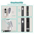 Hot-Wall Mount Remote Control Holder 5-Pack, Magnetic Silicone Remote Organizer For TV, Ceiling Fan, Air Conditioner Vue White