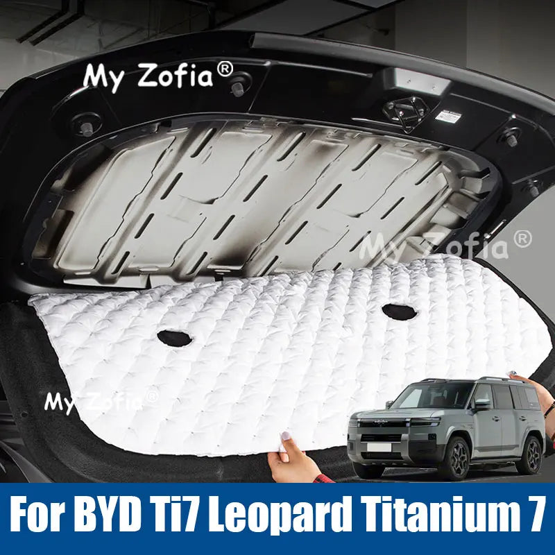 Engine Sound Deadening Insulation Mat – BYD Titanium 7 2025-2026 Engine Insulation Mat Vue