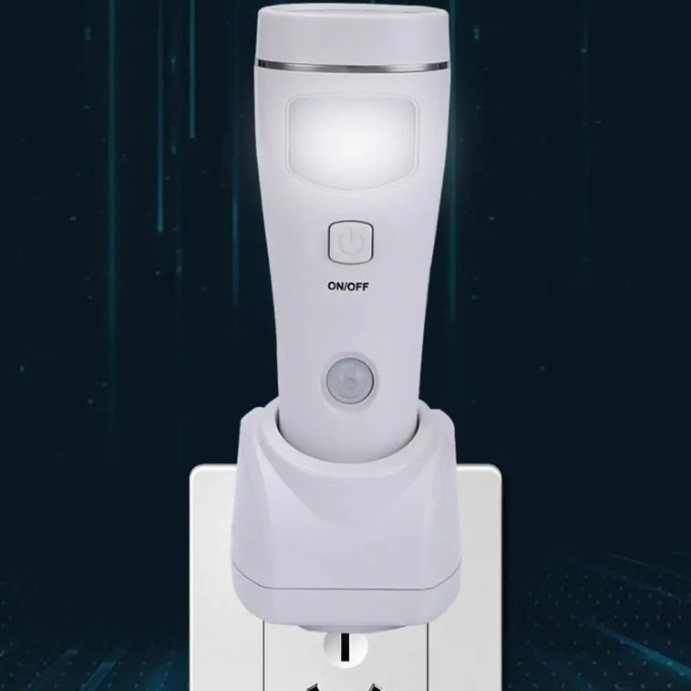 4 in 1 LED Emergency Lights Rechargeable Motion Sensor Motion Sensor Night Lights LED Automatic Turn On Plug-in Flashlight Home Vue