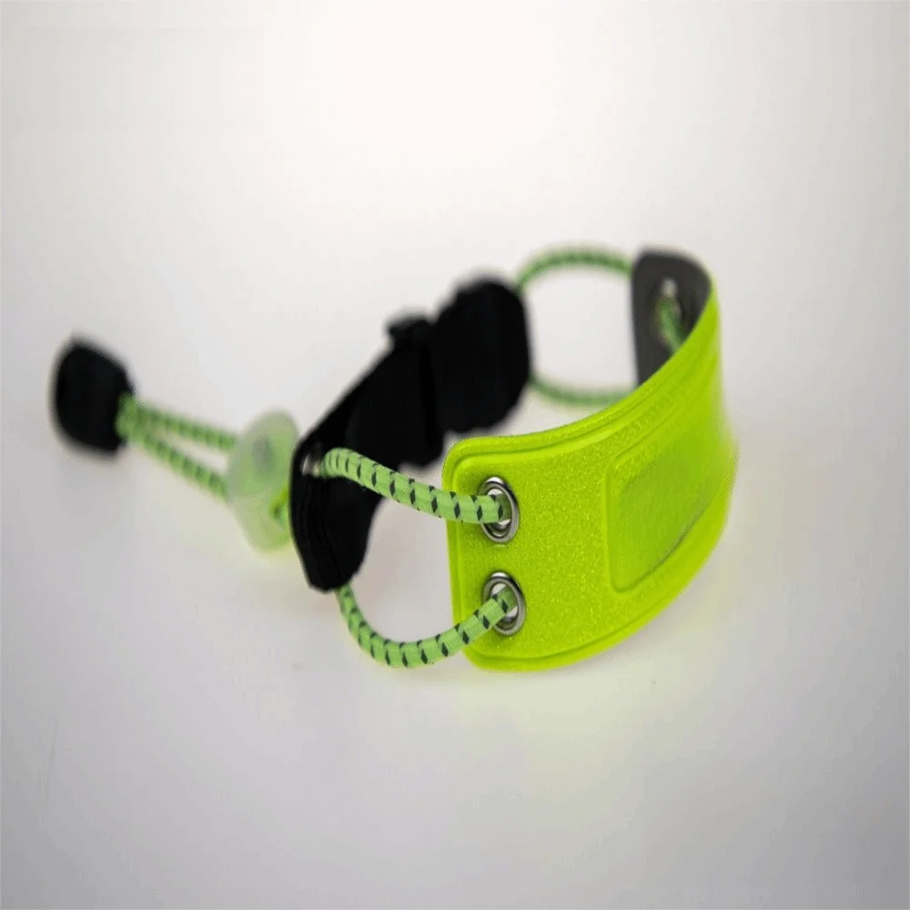 2Pcs Adjustable Reflective Armband Comfortable Night Running Reflective Wristband Sport Tape Reflective Strips Cycling Vue Yellow