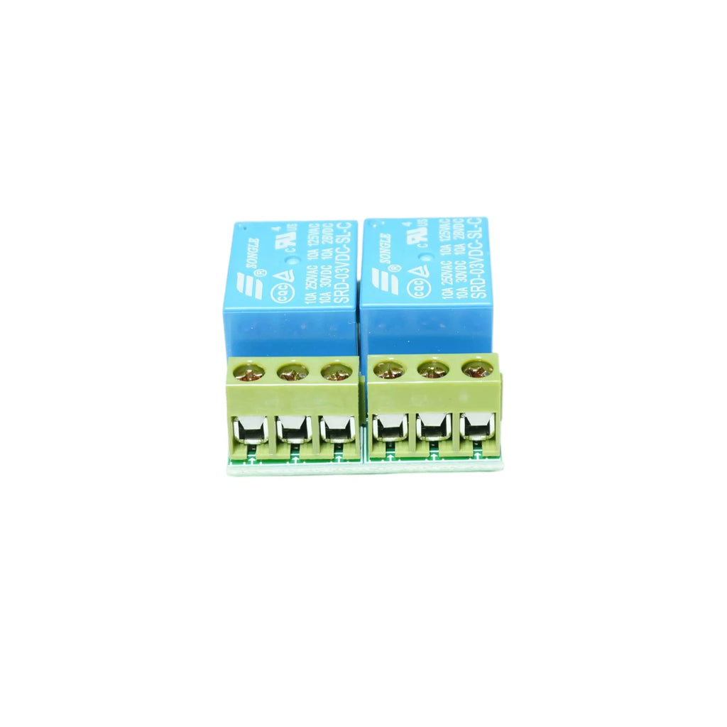 Dual Channel RC Relay Module 4 Working Mode PWM Electronic Switch 3.6-12V 250V/15A for RC Car Boat Motor Forward Reverse Control Vue