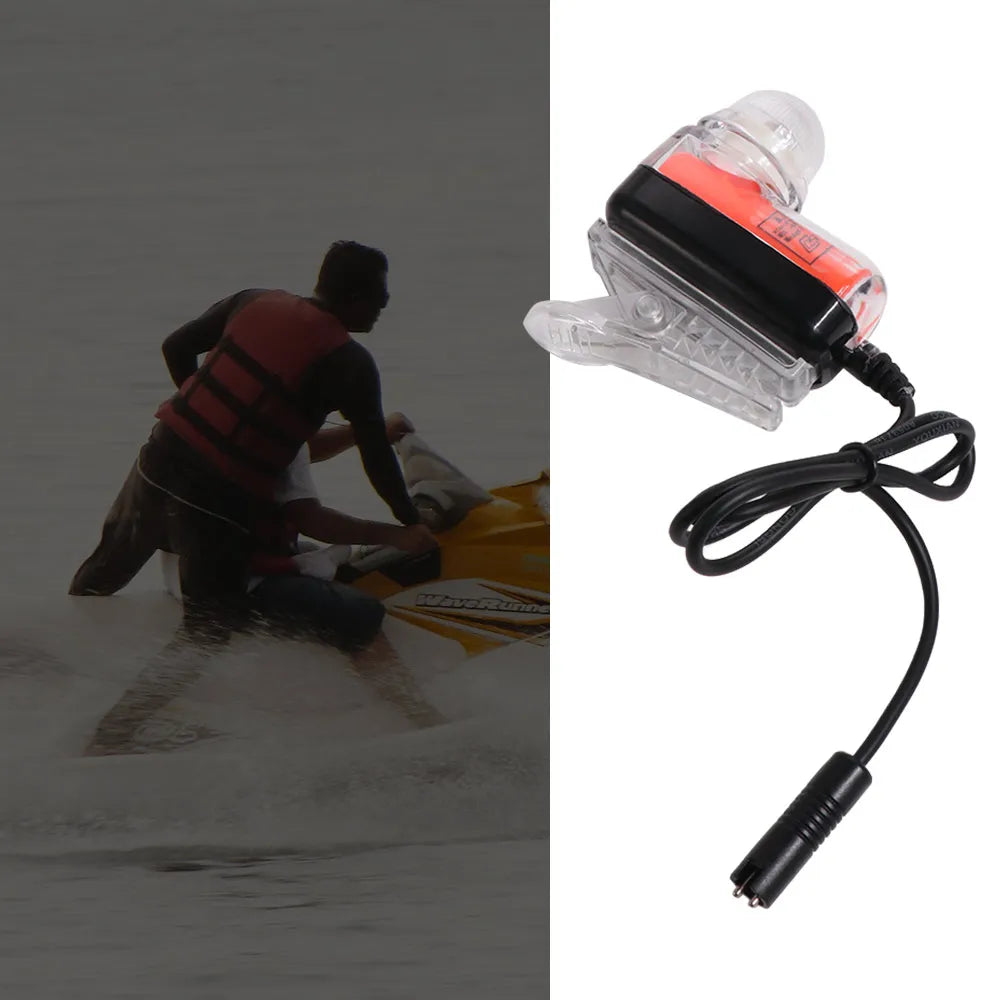 Lithium Life Vest Light Life-saving Emergency Life Jacket Light Long Range Rescue Overboard Survival Vue