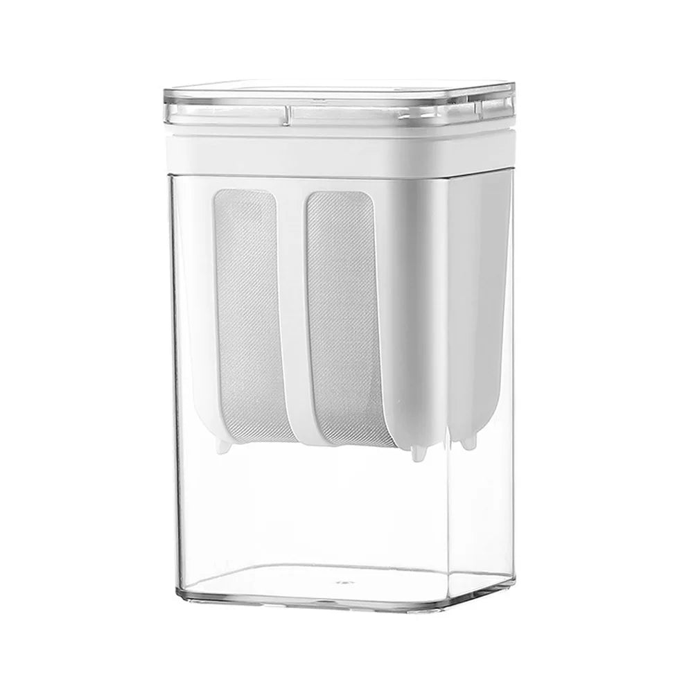 Yogurt Strainer 1100ml Multi Yoghurt Maker Strainer with Fine Mesh Bag and Lid for Thick Greek Yogurt Soybean Milk Soup Coffee Vue