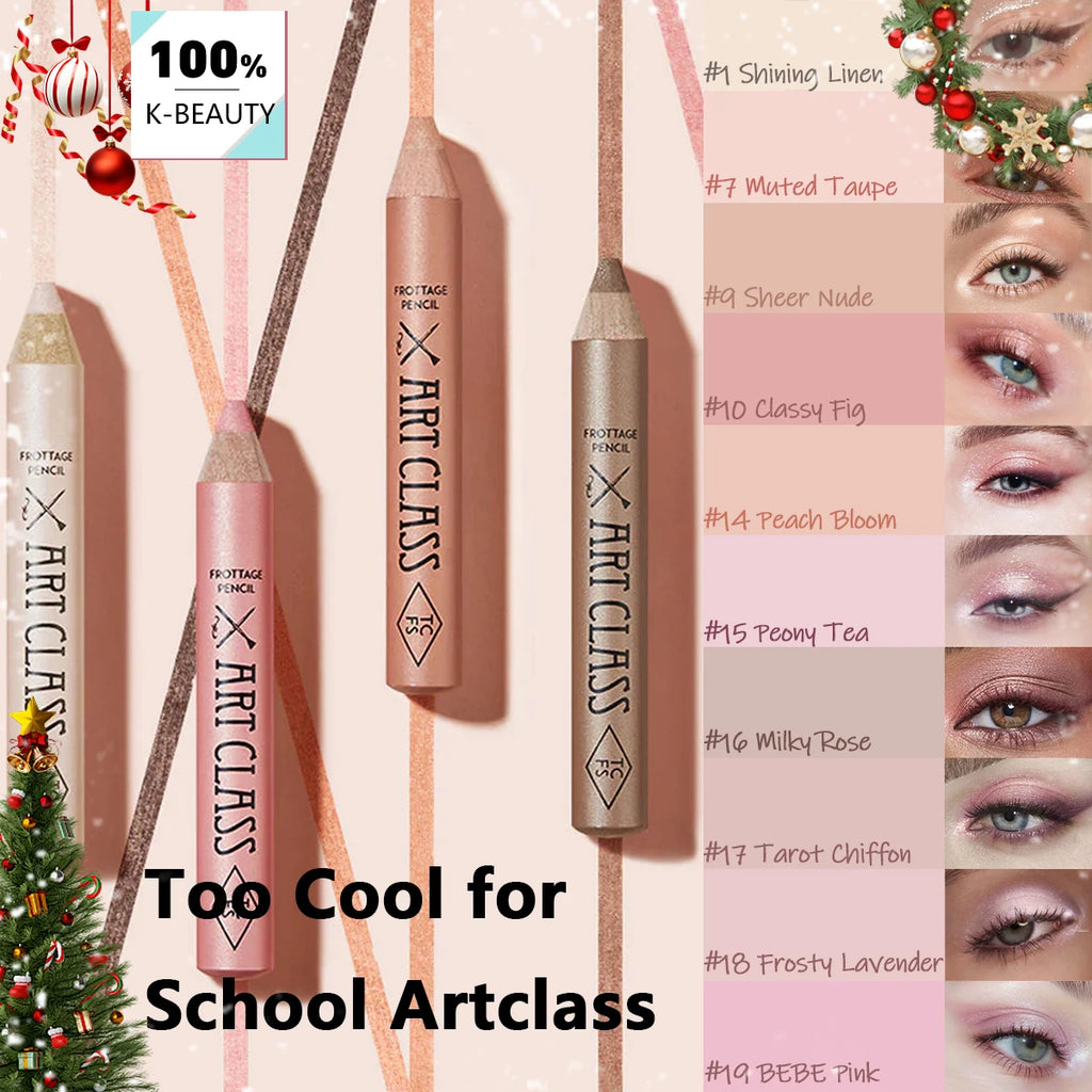 Too Cool For School Artclass Frottage Pencil,Highly Pigmented,Under-Eye Brightening,Korean Cosmetic,K-Beauty,Korean Makeup Vue