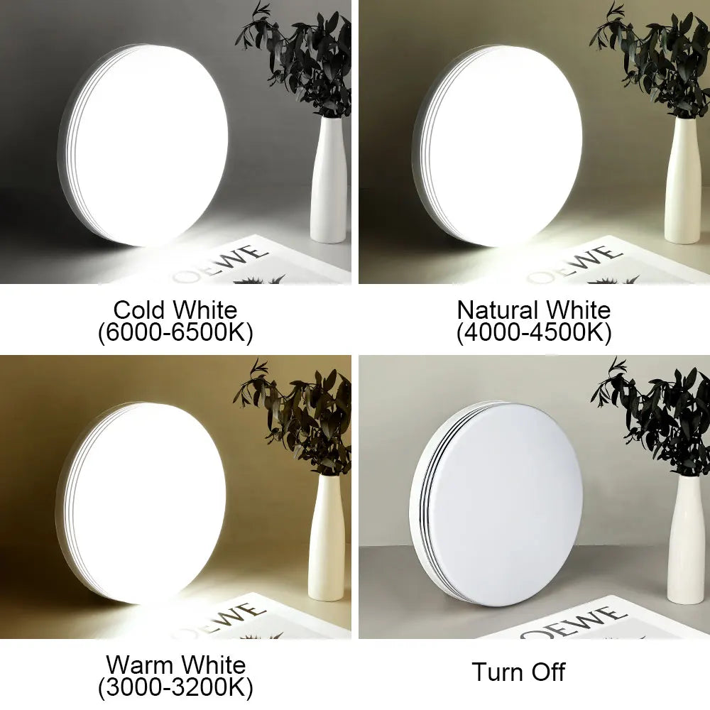 Modern Round LED Ceiling Light Simple Square Ceiling Lights Modern Kitchen Ceiling Lighting Fixture Led for Balcony Corridor Vue