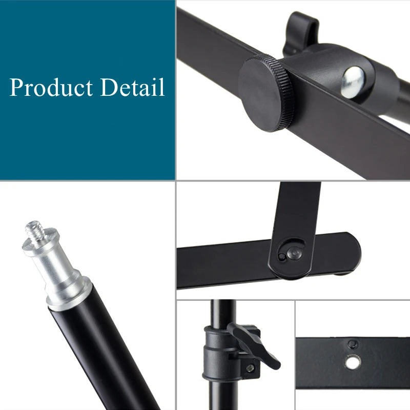 Desktop Foldable Overhead Tripod for Smartphone Bracket Arm With Phone Holder Photography Table Stand Live Photo Video Shooting Vue