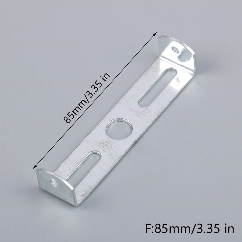 35-115mm Bracket Mounting Iron Bar With Fixed Screws Ceiling Lamp Ceiling Replacement Bracket Ceiling Plate Lighting Accessories Vue 85mm
