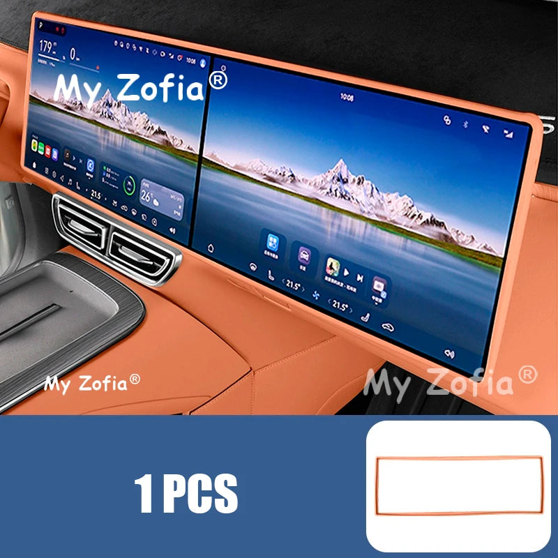 Deepal S09 2025–2026 Navigation Screen Silicone Frame Cover Car Screen Frame Cover Vue A