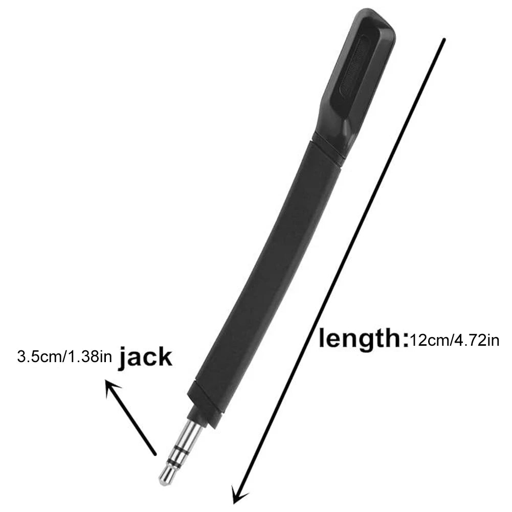 Replacement Microphone 3.5mm Wireless Headset Mic Replacement Game Mic Microphone for Logitech G733 Gaming Headsets Headphones Vue