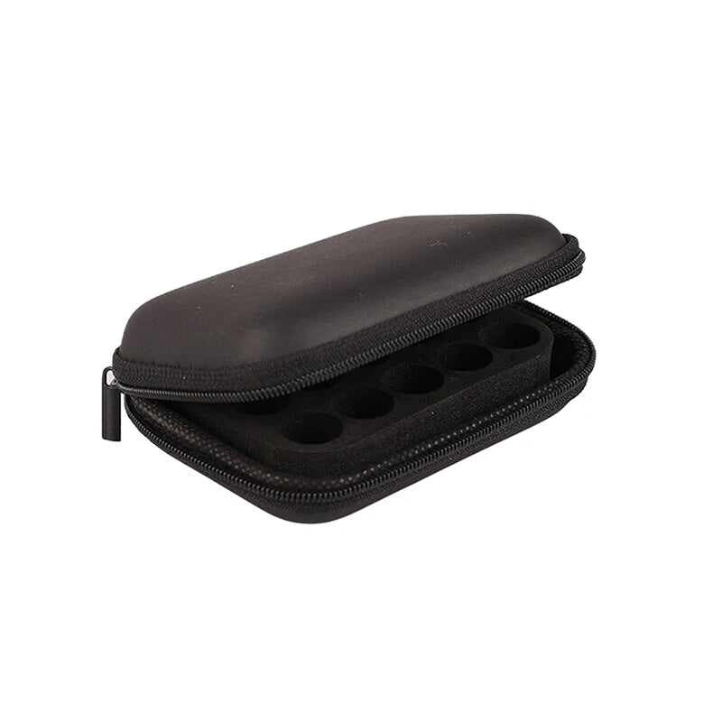 15 Slots 1ML 2ML 3ML Essential Oil Case Portable Perfume Hanging Organizer For Young Living Roller Bottles Storage Bag Holder Vue Black
