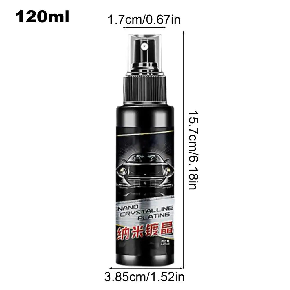 120ml/300ML Car Wax Ceramic Coating High Protection Quick Car Coating Agent Polish Cleaner for Auto Sedans Trucks Motorcycles Vue 120ml