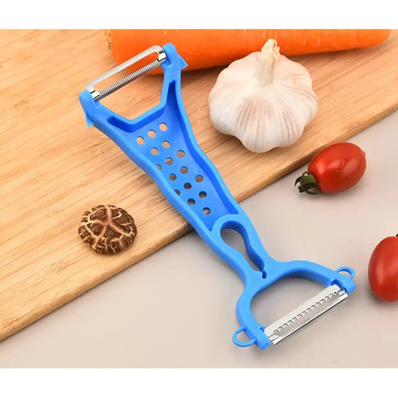 Vegetable Fruit Peeler Slicer Grater – Double-Head Kitchen Tool Vegetable Peeler Vue