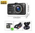 4-Inch 1080P Dual Dash Cam Touch Screen & 24H Parking Monitor Dual Dash Cam Vue X24-2 Camera NONE
