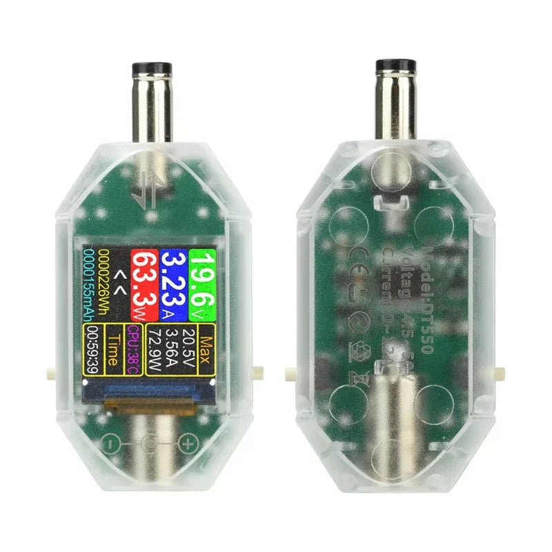 DC Voltage Current Power Tester – Digital Wattmeter 5.5×2.5mm Digital Power Meter Vue