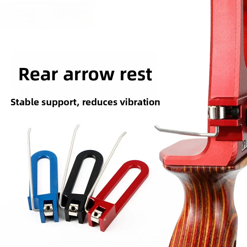 Rear-mounted Steel Wire Magnetic Arrow Holder Recurve Bow Sports Equipment Magnetic Archery Gear Adjustable Low Sensitivity Vue