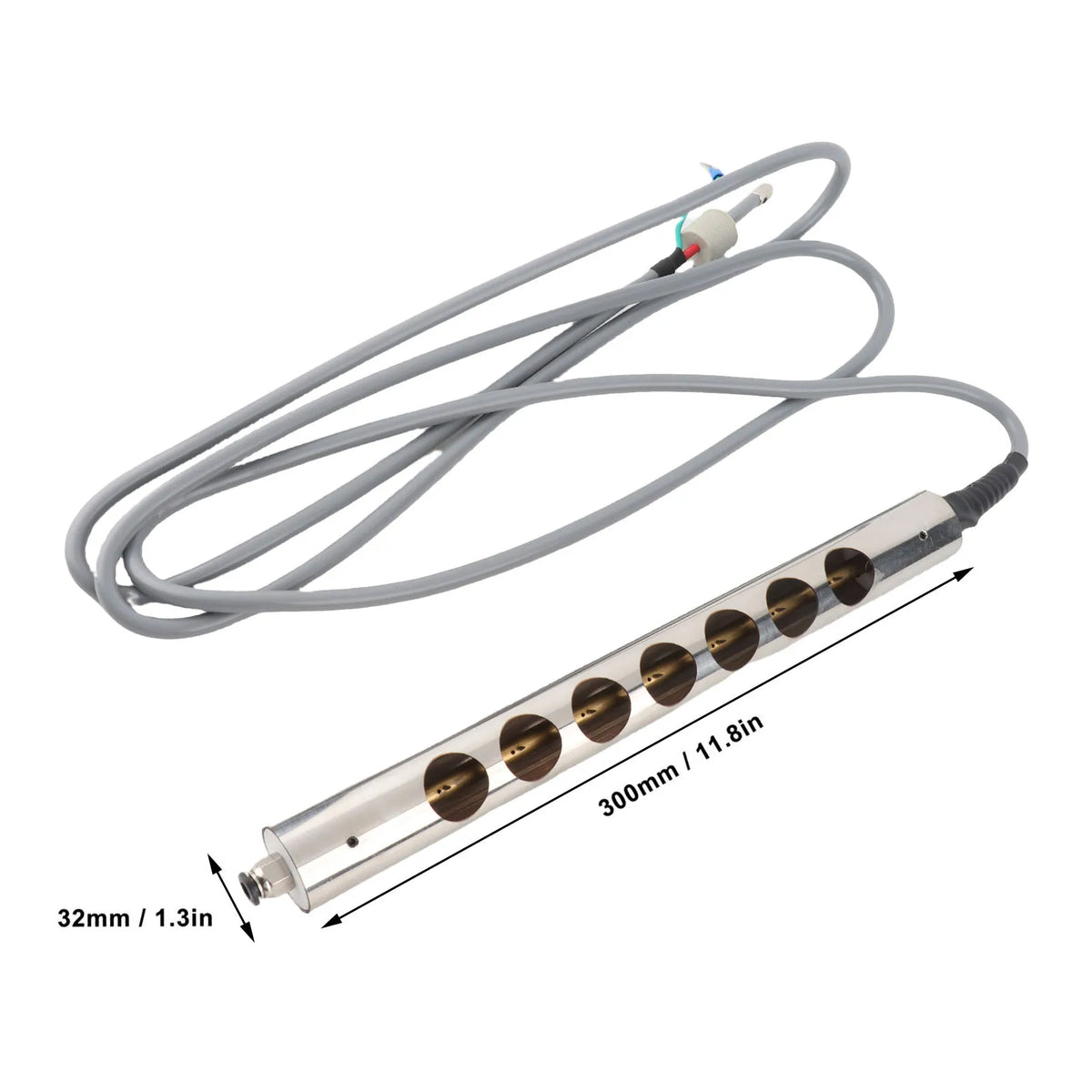 Ionizing Air Bar Anti Static Ionizing Pole Electrostatic Elimination Rod for 5.6KV Output Power Equipment Static Remover Rod Vue