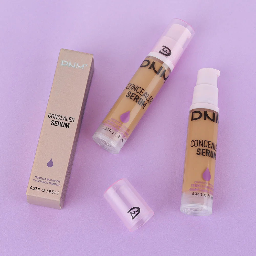 8Colors Liquid Concealer High Covering Moisturizing Oil Control Foundation Invisible Pores Dark Circles Freckle Face Makeup Vue