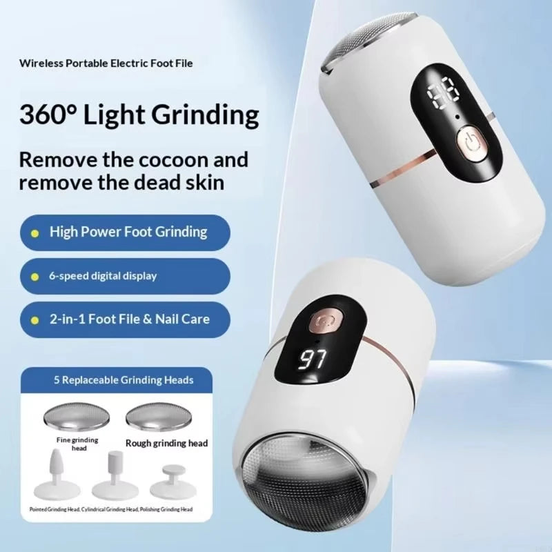Electronics Foot Grinder Callus Remover Foot Exfoliation Foot Dead Skin Electric Eliminator Personal Foot Care tools Vue