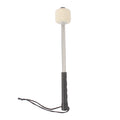Instrument Stick Flexible Drum Hammer High Quality White Classic Metal Drumsticks for Drummer Beginner Drum Stick With Rope Vue as show